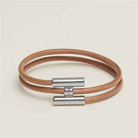 cinghia pelle hermes|Bracciale Tournis Tressé .